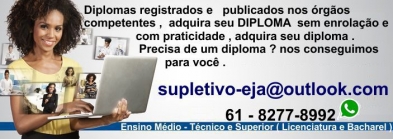 Diplomas Registrados - Brasilia - Distrito Federal - Eventos