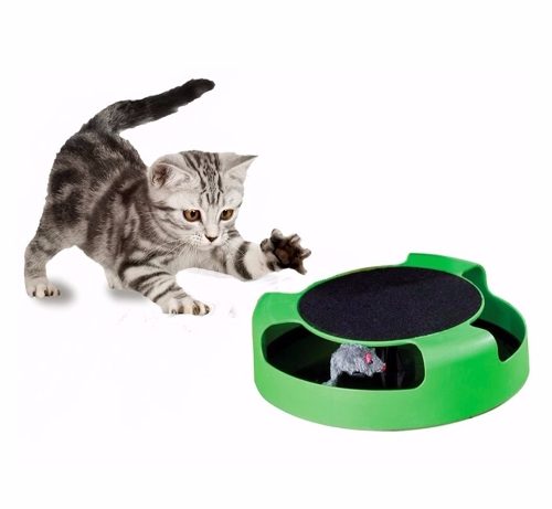 Brinquedo E Arranhador Para Gato Gatos - Pegue O Rato