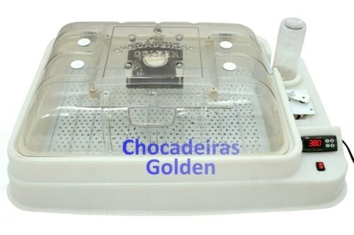 Chocadeira 70 Ovos Plástica, Golden, Automática - Digital