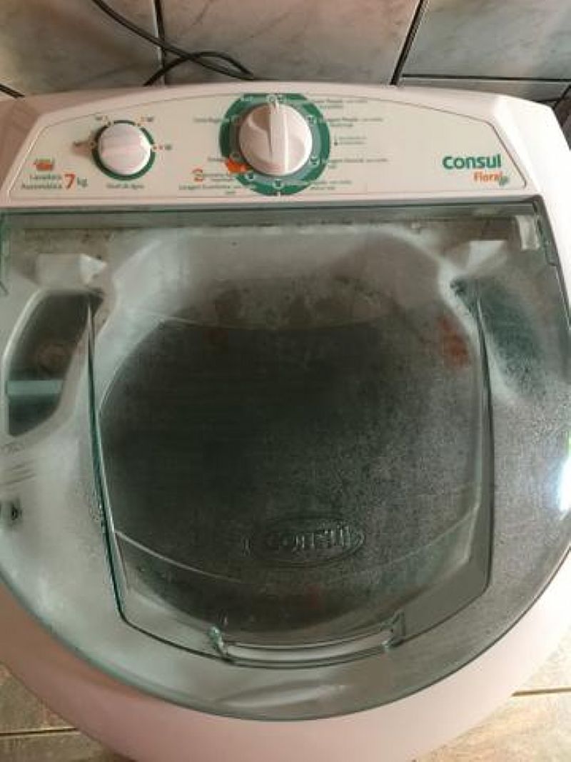 Maquina lavar roupas consul floral 7kg