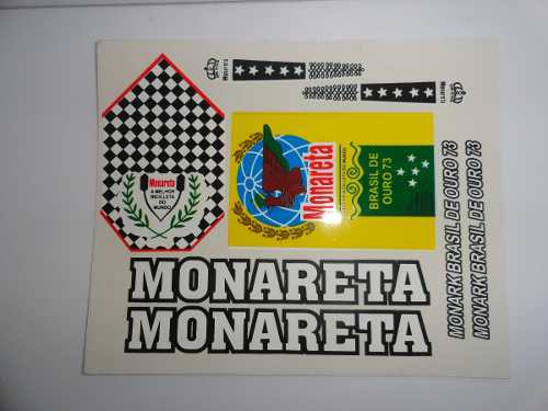 Adesivo Monark Monareta 73 - Frete Grátis
