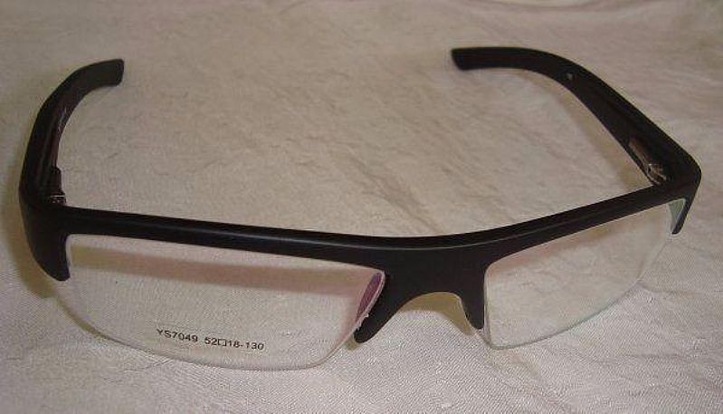Armacao óculos esportiva acetato miopia preta