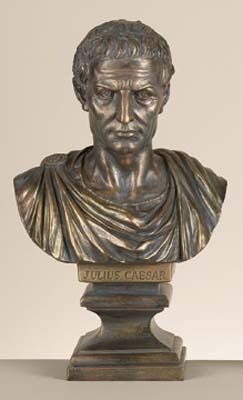 Busto Julius Caesar De Petit Bronze (Cod 111)