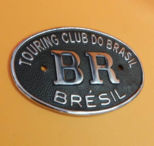 Emblema Br Touring Club Para Carros Antigos Em Geral
