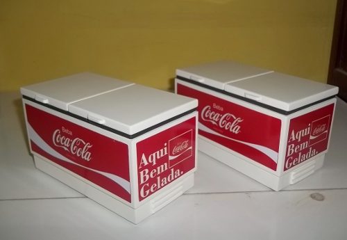 Miniatura De Freezer Coca Cola