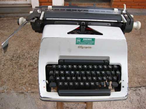 Máquina De Escrever Olympia Werke Ag Wilhelmshaven -