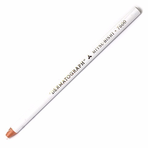 Lápis Dermatográfico  Branco Mitsubishi - Lápis