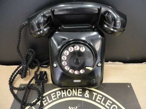 Telefone Antigo Siemens Original De Parede
