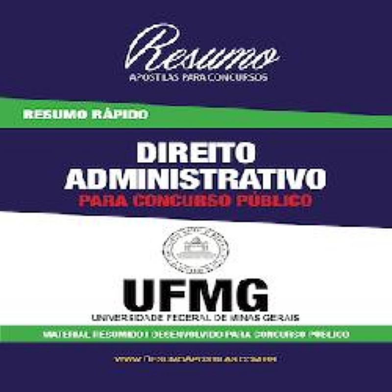 Apostila ufmg - direito administrativo - resumo rapido