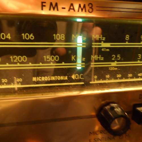 Radio Valvulado Am Fm Ond Curtas Taterka Linear Tu4 Sedex $8