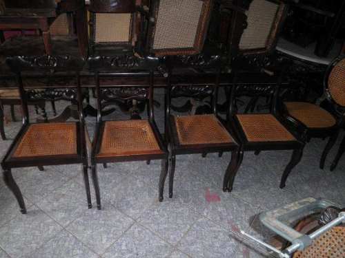 Jogo De 4 Cadeiras Pernambucanas Em Jacarandá Baiano