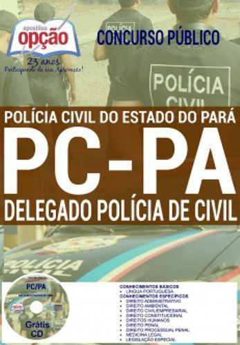 Apostila - Delegado Polícia De Civil - Concurso Pc Pa 