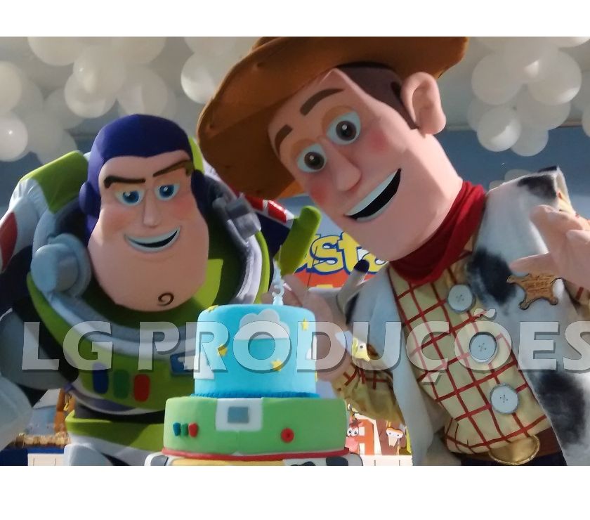 Personagens vivos Toy Story RJ