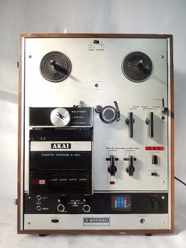 Gravador De Rolo Stereo Akai Modelo X-sd