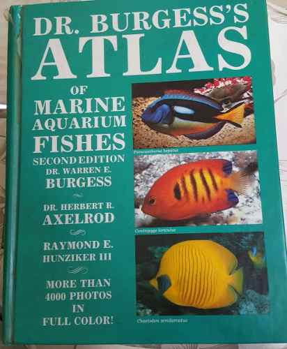 Livro: Dr.burgess´s Atlas Of Marine Aquarium Fishes (raro)