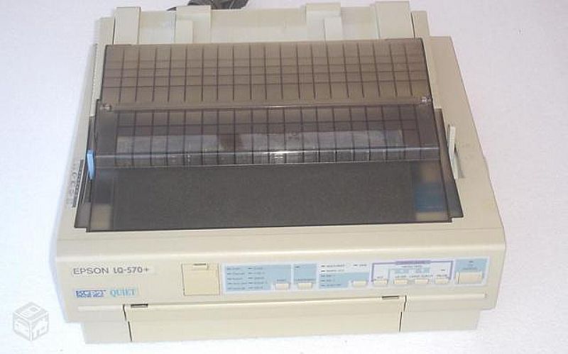 Impressora matricial epson lq-570, lq570