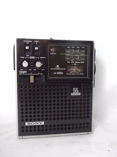 Sony Rádio Receiver Multi Banda Modelo Icf-m