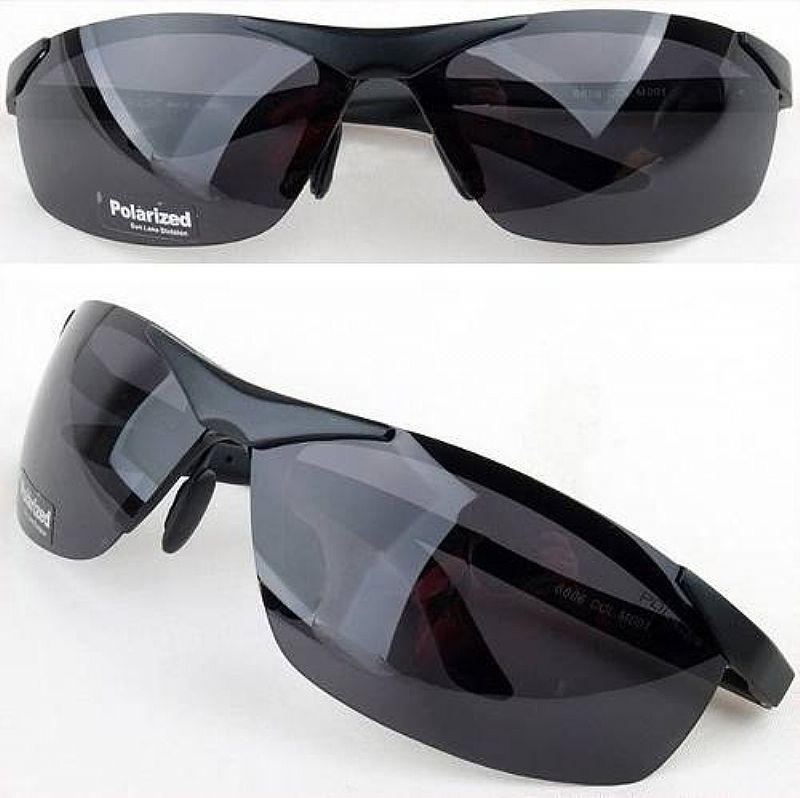 Óculos de sol polarizado police 100% uva/uvb masculino