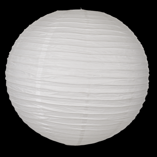 Luminária Japonesa em Papel 40 cm Branco