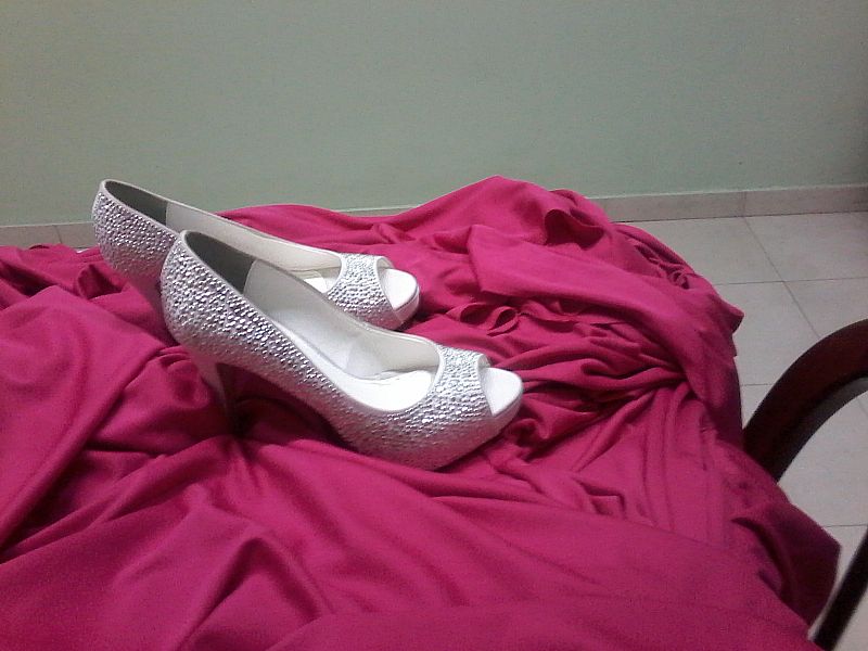 Sapato branco para noiva a venda em Osasco