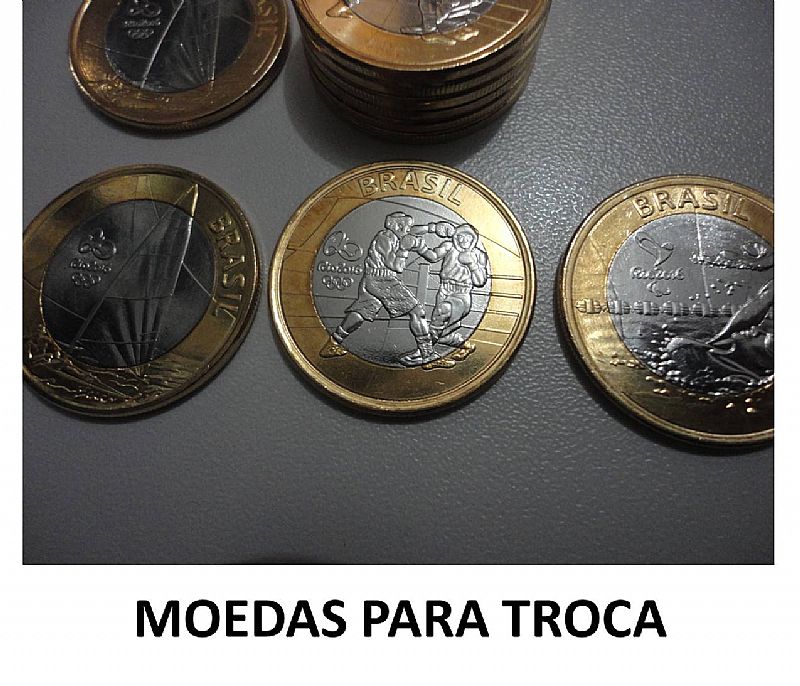 Troco moedas das olimpiadas a venda em São paulo