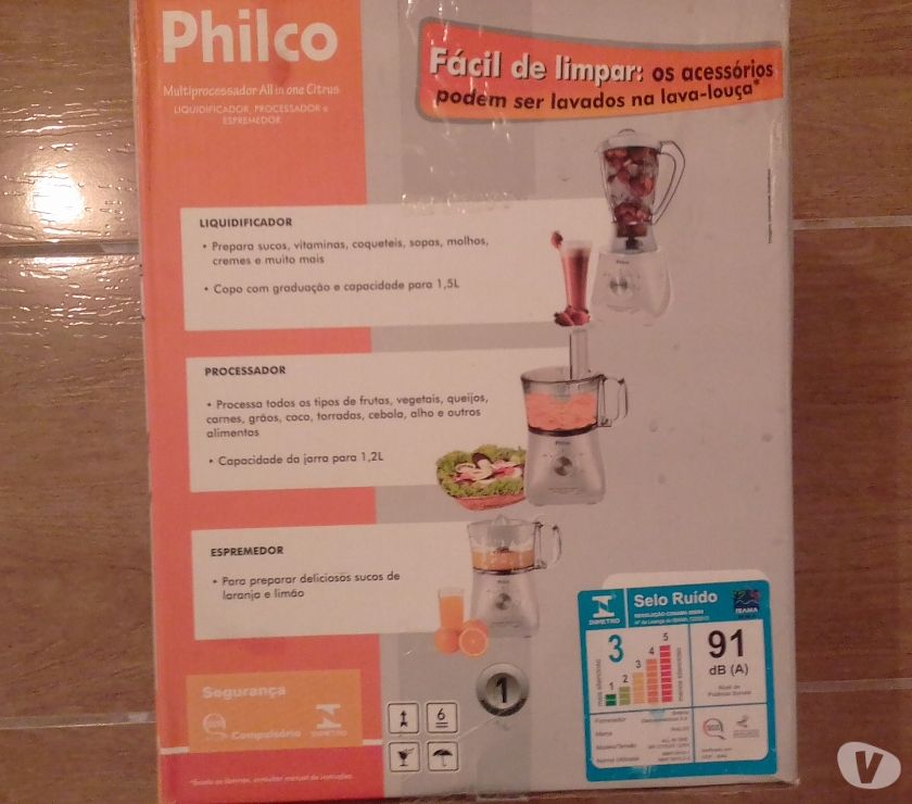 Multiproc Philco All In One Citrus 800 - sem uso-R$ 