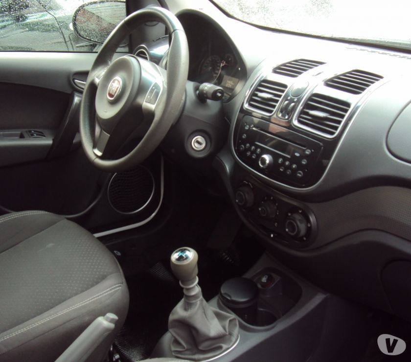 Fiat Grand Siena Attractive  flex abs airbag branco