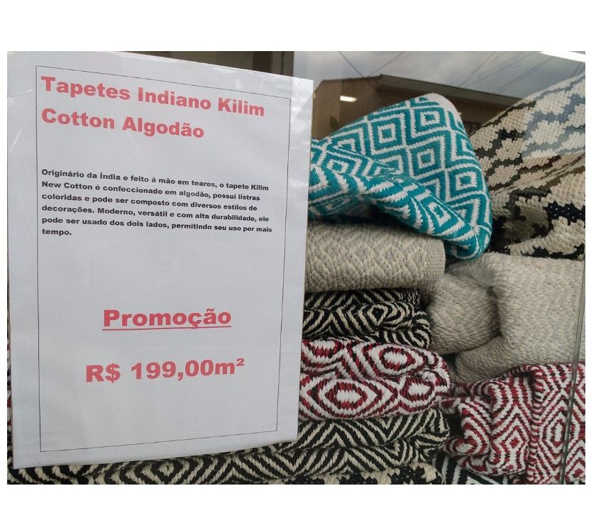 Kilim Cotton # Tapete Indiano # Kaza design (