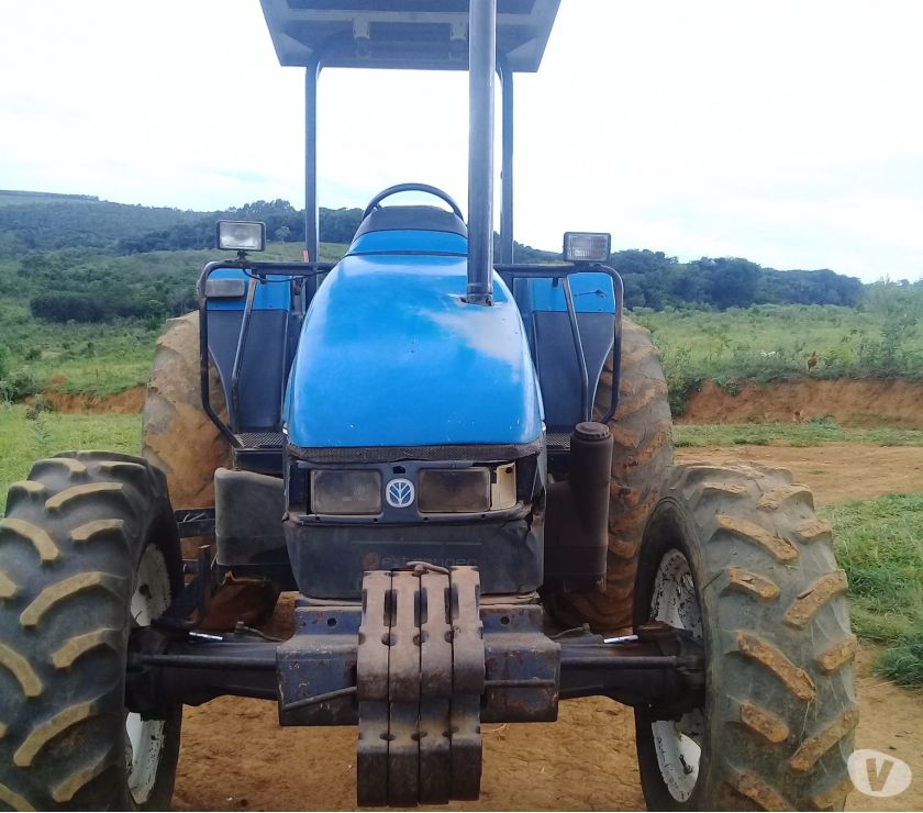 Trator new holland tl 80 4x4 ano 