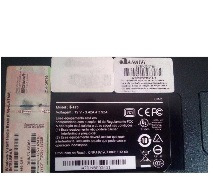 Notebook intelbras iGb RAM, 160 Gb HD, tela 14" WiFi