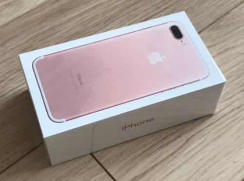 Apple iphone 7 mais 256 Gb de ouro rosa