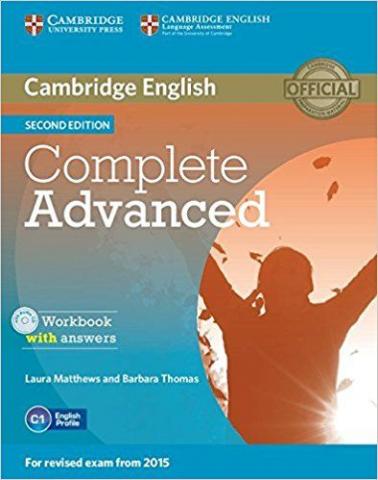 Cambridge Complete Advanced Workbook with Answers with Audio