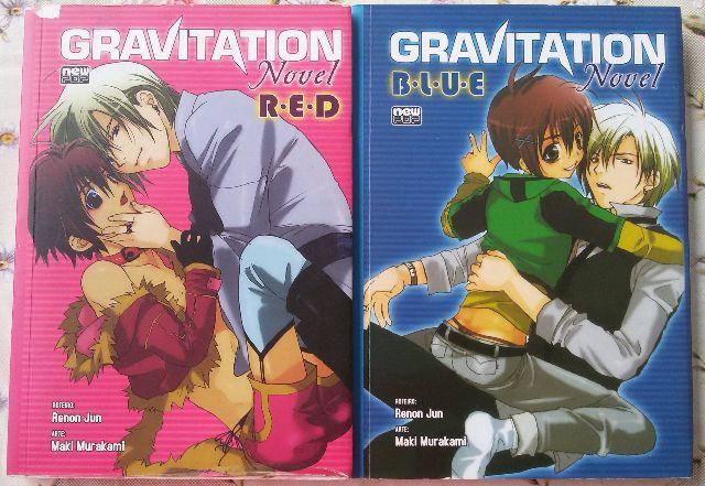 Gravitation Red e Blue - Light Novel Yaoi