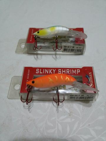 Isca Sumax Slinky Shrimp Camarão Doido RARIDADE!