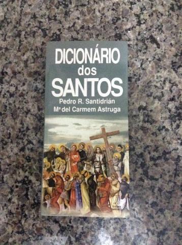 Livro Dicionário dos Santos