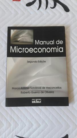 Livro "Manual de Microeconomia"