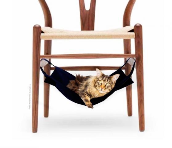 Cama de Rede para Gatos Ideias Pet - para Cadeiras ou
