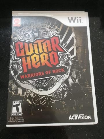 Guitar Hero Warriors Of Rock Wii Original