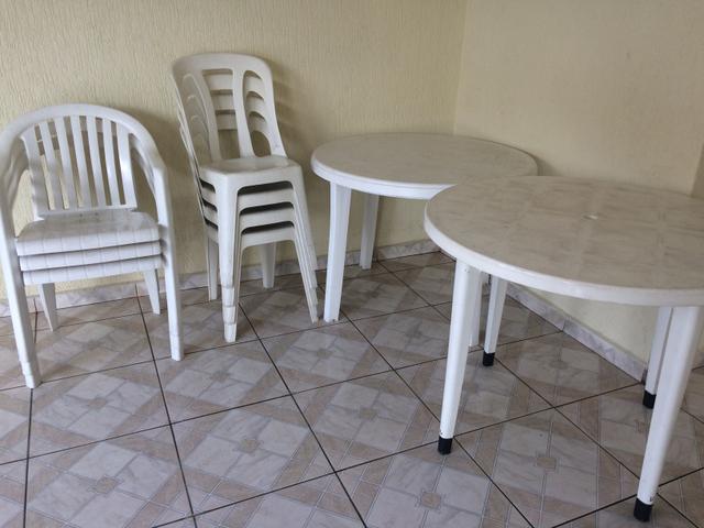 Mesas e Cadeiras Plásticas