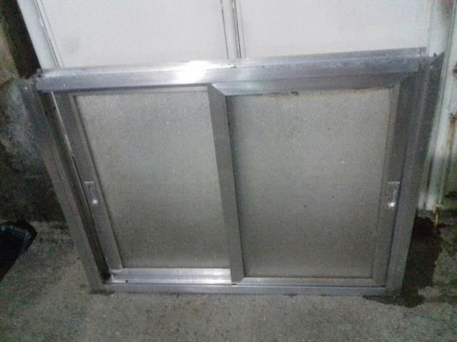 Porta p/armário de pia de alumínio