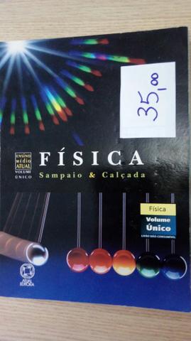 Livro Didatico: Fisica Sampaio & Calcada - volume unico -