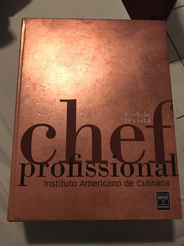 Chef profissional 4 edição livro