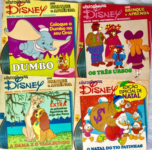 Coleção disquinho Brinque e Aprenda Walt Disney