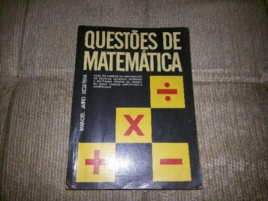 Livro Questões de Matemática