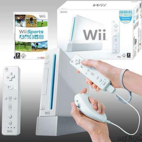 Nintendo Wii bloqueado - Com acessórios - R$