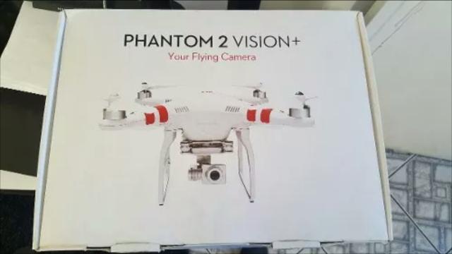 Drone Phantom Vision Plus 2 + 2 Baterias + Mala