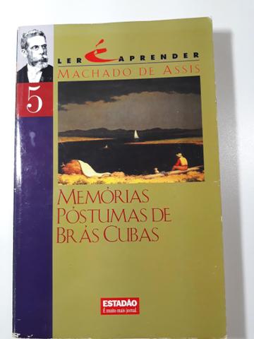 Livro Memórias Póstumas de Brás Cubas,  em ótimo