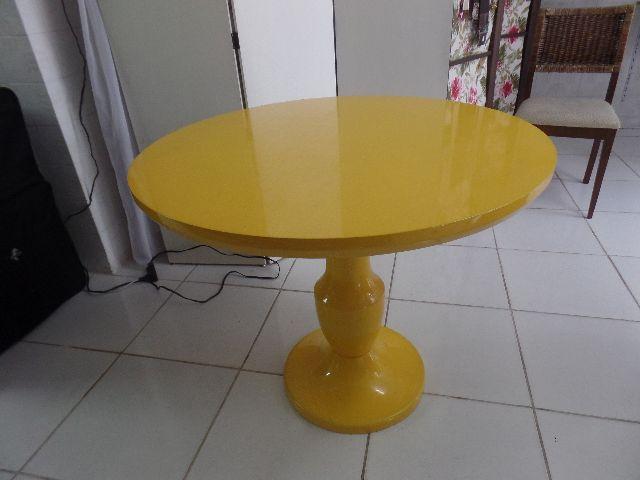 Mesa de Jantar - Laca Amarela