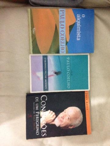 3 livros Paulo Coelho