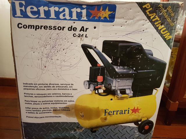 Compressor de Ar - Ferrari C-24L - Série Profissional -